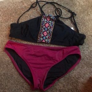 Two piece bathing suit